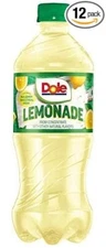 Dole Lemonade 20 Oz Soda Bottles (Pack of 12, Total of 240 FL OZ)