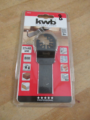 10 Packungen  Multifunktionswerkzeugzubehör Tauchsägeblatt 22x48mm / PalregNr. 8