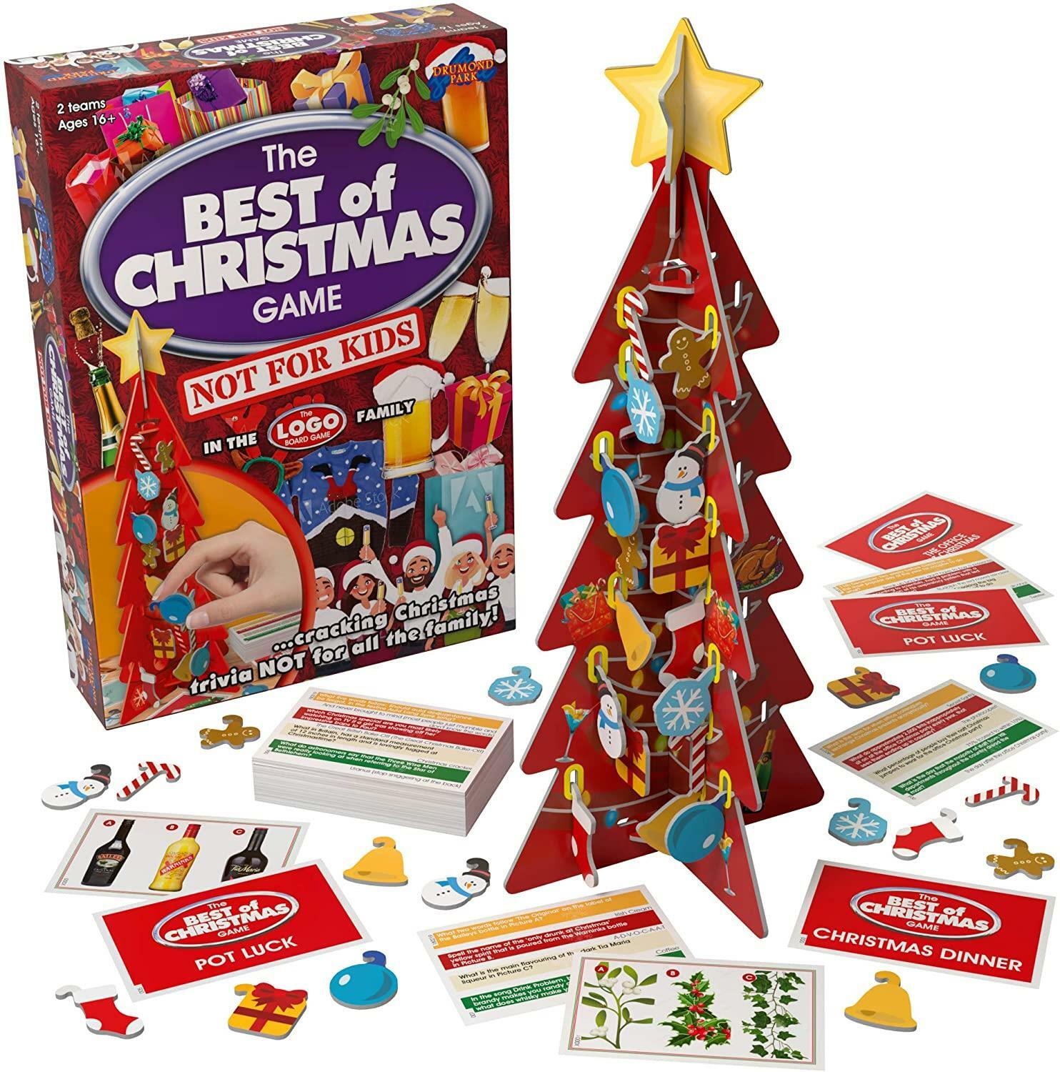 Drumond Park Best Of Christmas Not For Kids Edition Family Fun Party Board  Game | eBay