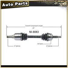 For 1998 1999 2001 2000 Nissan Altima Manual Trans Front Left Cv Joint Cv Axle