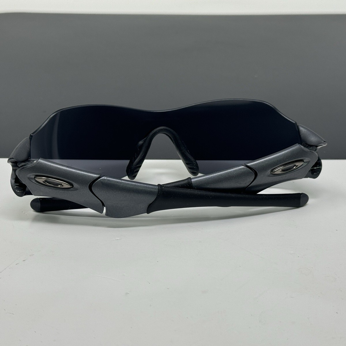 OAKLEY サングラスzero OAKLEY ZERO SUNGLASSES 05-286 Dark Grey Black Iridium | eBay
