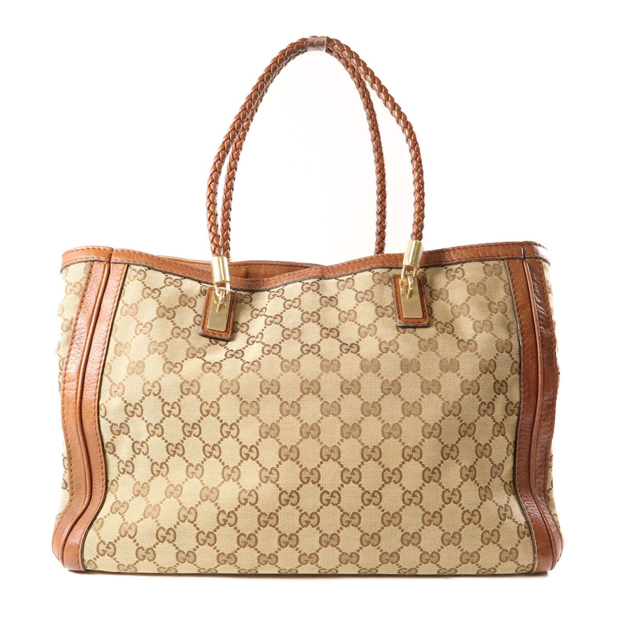 GUCCI GG Shoulder Bag 269945 Canvas Brown | eBay GUCCI GG Shoulder Bag 269945 Canvas Brown | eBay