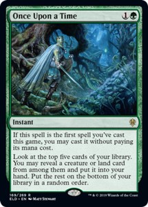 Once Upon a Time - Foil x1 - Throne of Eldraine - NM-Mint, English - Throne of E