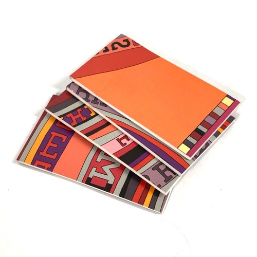 HERMES Cancelleria Puzzle Note Set di 14 blocco appunti quaderno carta Multicolore - Foto 4 di 16
