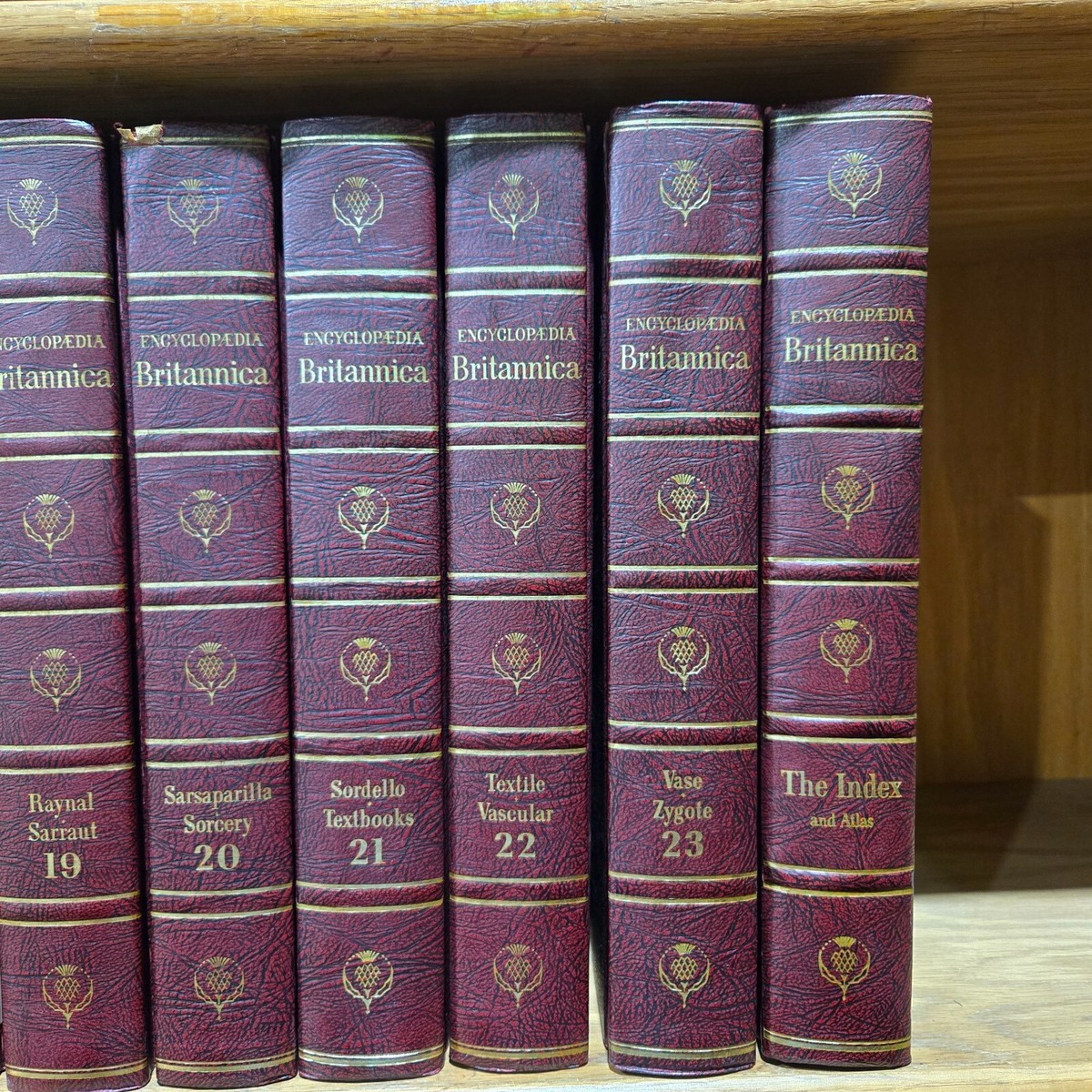 COMPLETE 1967 Encyclopedia Britannica Full Set 1 - 24 + The Index