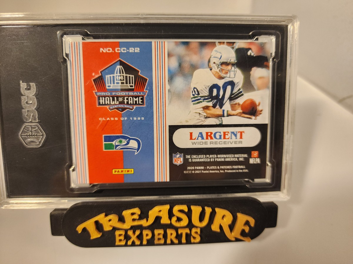 2020 Panini Plates & Patches - Canton Cloth Steve Largent #CC-22