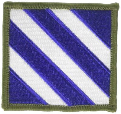 US ARMY, 003RD Inf. Div. - Decorative Patches, Embroidered Iron On ...
