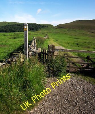 Photo 6x4 Footpath to Windy Knoll Barber Booth And to routes up Mam Tor,  c2014