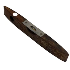 Vintage Carpentry STANLEY No. 259 Torpedo Bubble Level Mahogany Wood