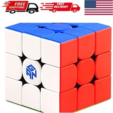 GAN 356 RS 3x3 Stickerless Speed Cube - Perfect for Skill Building Fun