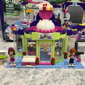 Lego Heartlake Frozen Yogurt Shop Friends Set 41320 No Car