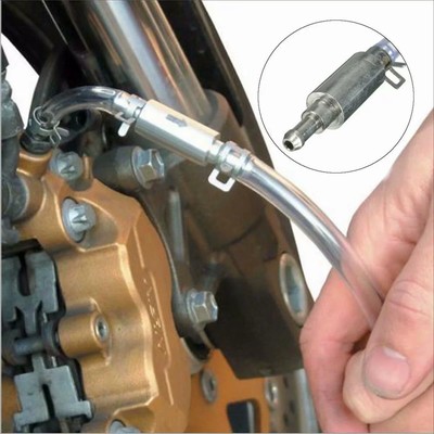 Brake Bleeder Hose - One Way Check Valve Tube Bleeding Tool Kit for CarMotorcyle