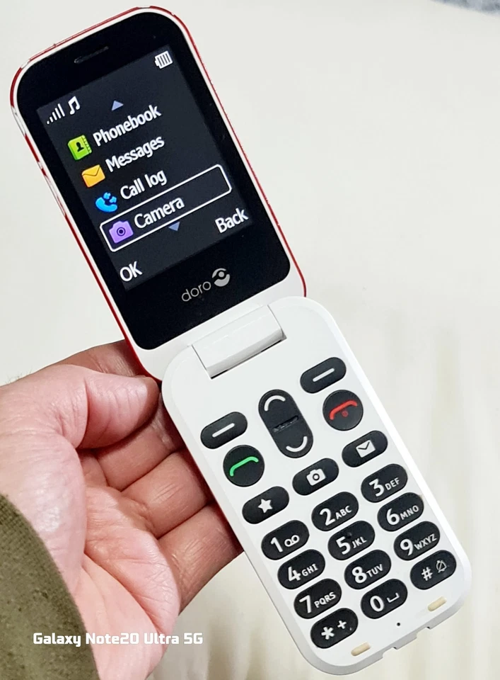 Doro PhoneEasy 6060 (Unlocked) 3G Mobile Phone Excellent Condition With Chargr - Image 4 of 4