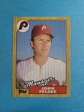 John Felske 1987 Topps Baseball Card # 443 J8823