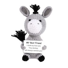 Best Friend Friendship Gifts for Women Men, Funny Donkey Best Friend Gifts
