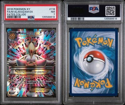 M Alakazam EX (Full Art) 118/124 Fates Collide Holo for sale