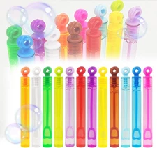 Mini Bubbles Party Favors for Kids,12 Colors Bubble Wands Christmas... 