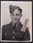 Vintage Studio Photograph Young Man RAF WW2 c1940s Military Int