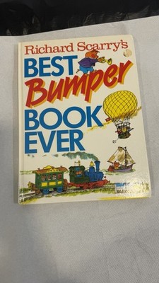 Vintage Richard Scarrys Best Bumper Book Ever Hardback 1991 Chad Valley Rare