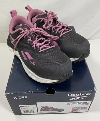 Women s Reebok Floatride Energy 3 Adventure Athletic Work Shoes Black - 6 Wide