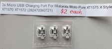 Puertos de carga Motorola Moto X Pure / X Style (3x)