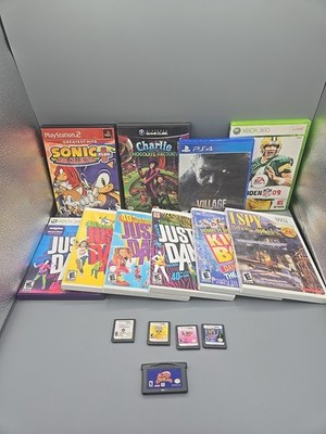 Multi Platform Game Lot Ps4/wii/Gamecube/xbox360/ps2/DS/GBA Tested 