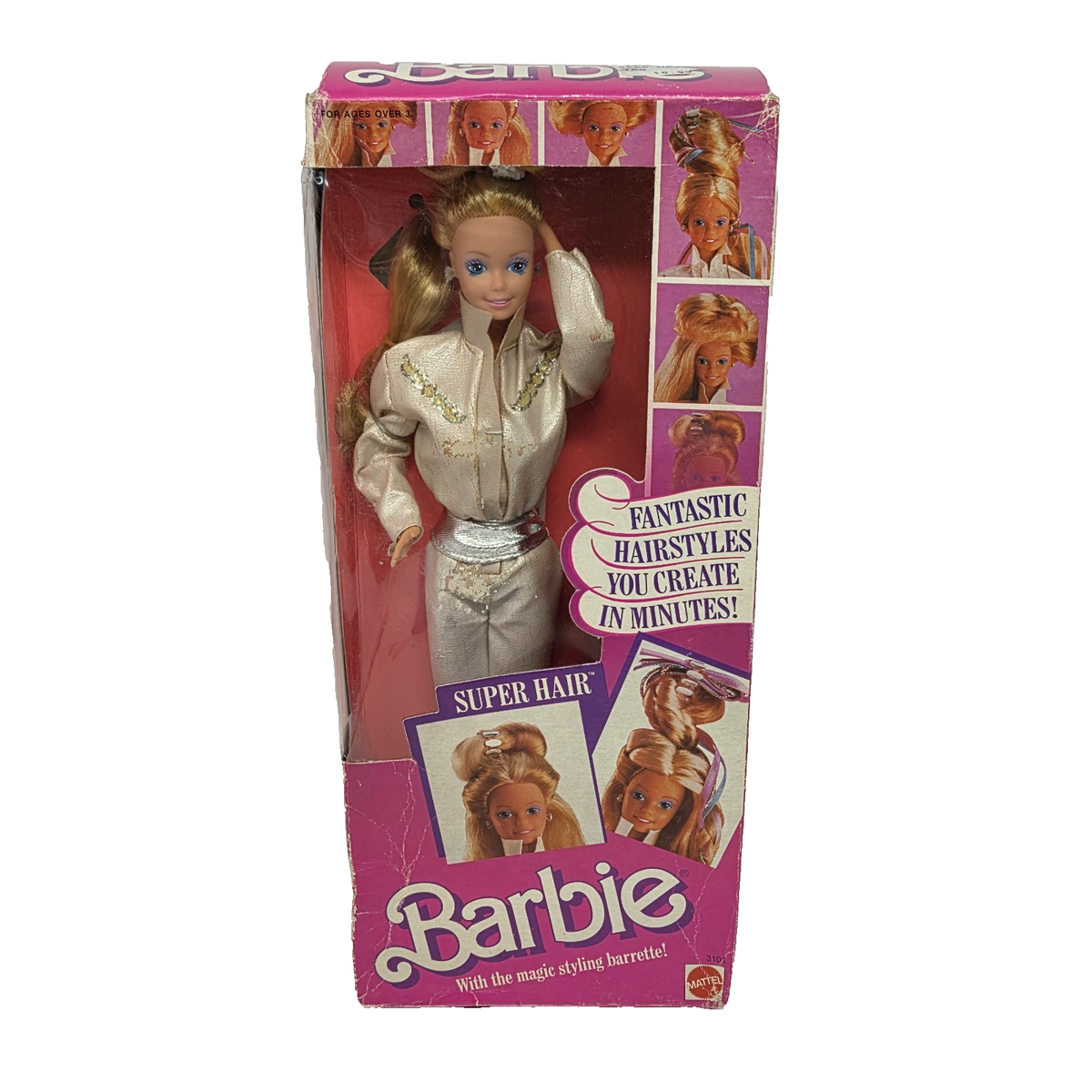 Barbie Super Hair 1986 – Mattel – Collector – Vintage – Avec Accessoires