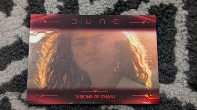 2024 Topps Chrome Dune Zendaya Visions of Chani #81 Red /5