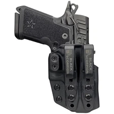 Black Scorpion Gear AIWB Dual Clip X Holster fits Staccato HD C3.6