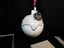 Pandora "2018" Christmas Ornament, P186AW012, NIB New Old Stock