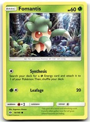 Fomantis 14/149 Sun & Moon Base Set Common