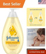 Moisturizing Johnson's 2-in-1 Baby Wash, Tear-Free  Hypoallergenic 27.1 Fl Oz