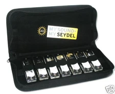 Seydel Favorite 7 Harmonica Set & Case - Aluminum Combs-Kew Choices-GERMAN MADE!