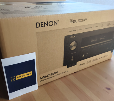 DENON AV SURROUND RECEIVER AVR-X3800H 9.4 CHANNEL 8K ULTRA HD