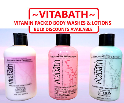 BUY 1 GET 1 50% OFF! Vitabath  Vitamin Packed Hydrating Body Lotions