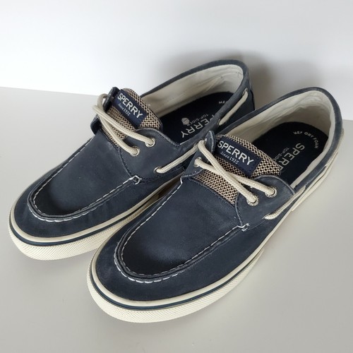 navy blue sperry sneakers