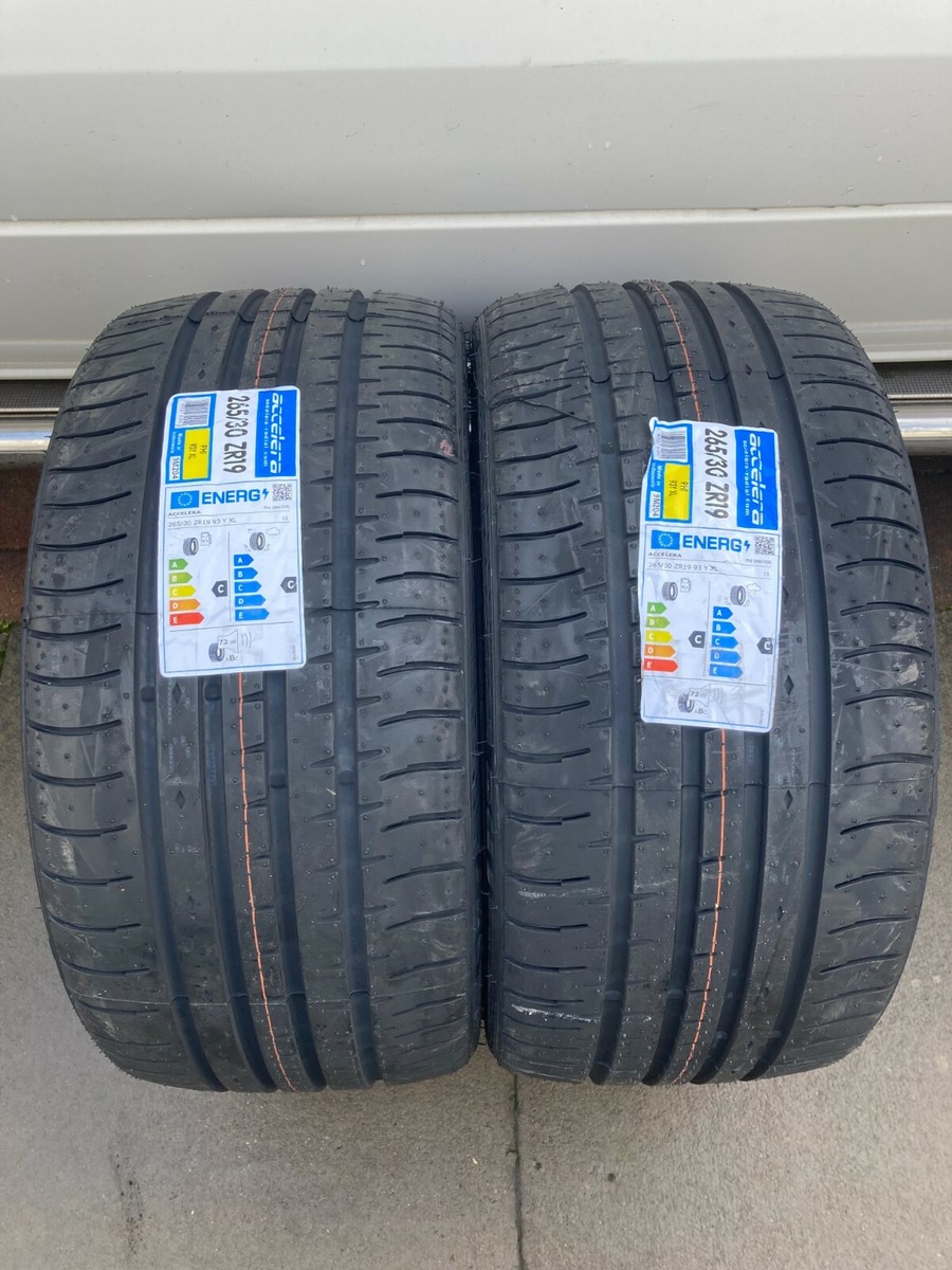 265/30R19 93w   2本 2 X 265/30ZR19 93Y XL ACCELERA TYRES 265 30 19 EXTRA LOAD 265