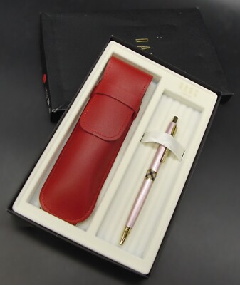 DAKS + Sailor Co-Branding Kugelschreiber Etui Box P043 echt Roségoldrand