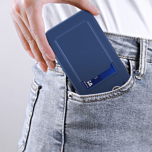 Hülle für iPhone 16 15 14 13 12 11 Pro Max XR 8 7 Kartenhalter Slot Silikon Cover - Bild 10 von 24