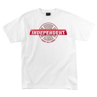 Independent Trucks Paint All Curbs Skateboard Shirt White Xl on sale Independent Trucks Paint All Curbs Skateboard Shirt White Xl on sale