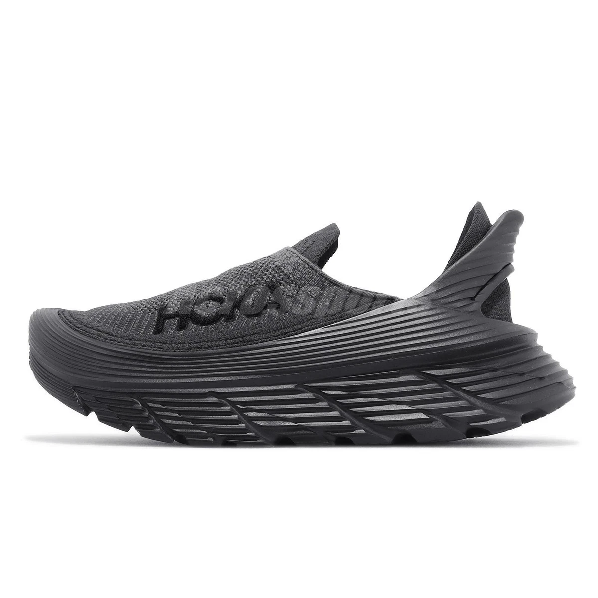 Hoka Restore TC Black Men Unisex LifeStyle Casual Shoes Sneakers 1134532-BBLC