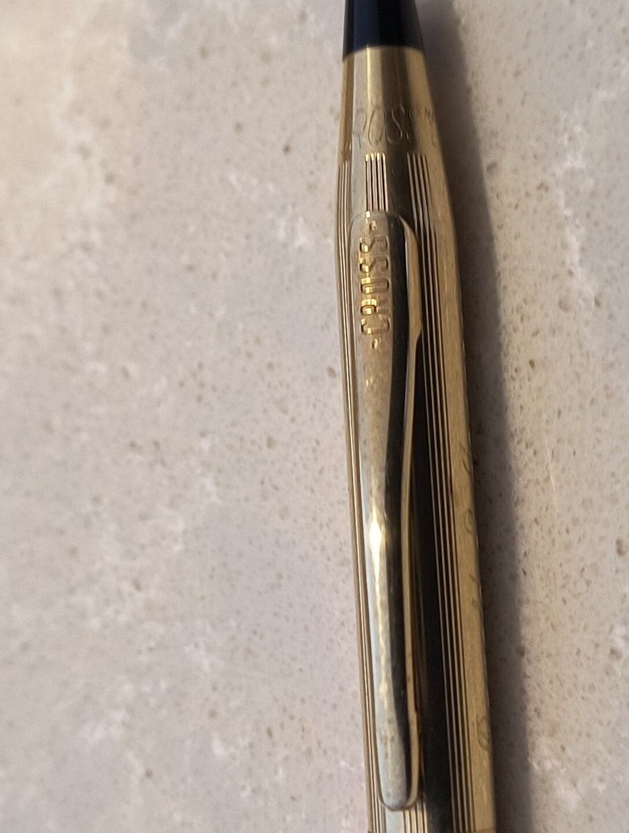 Cross 0.9m Pencil 1/20 12KT Gold Filled/ USA engraved “Donald S