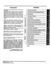 1992 Honda SK50 Motorcycle Service Repair Manual