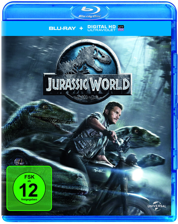 Jurassic World Collection Blu-ray 4-Filme Set Wiedergeburt Zeitalter Königreich - Bild 4