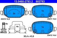 BremsbelÄGe Fiat T. Panda 0.9/1.3D 4X4 12-