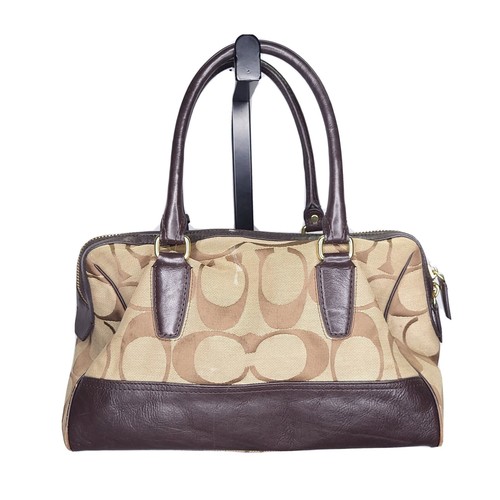 Coach Legacy Haley Signature Purse & Wallet W/ Dust Bag L1282 Shoulder Handbag - Picture 2 of 12