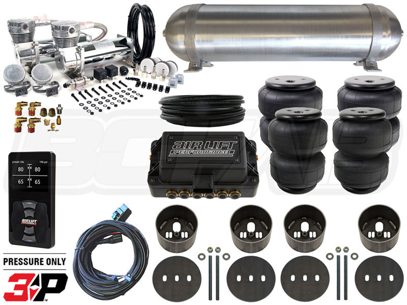 1971-1976 Cadillac DeVille Complete Air Suspension Kit Level 4 w