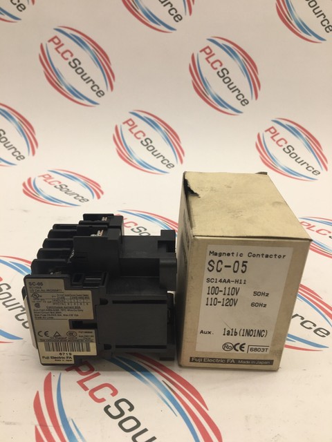 Fuji Electric Contactor a Sc 05 3ph 100 110v 50 60hz Sc 05 13 General Purpose Relays Business Industrial 32baar Com
