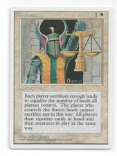 Magic the Gathering ~ MTG ~ 1x Balance ~ Fourth Edition ~ 4Ed ~ M/NM