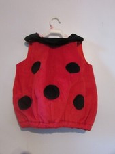 Babies Lady Bug Costume Size 12-18 Months Missing the Wings on Back